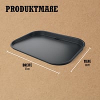 Ninja Woodfire elektromos grillsütő lapos tányér, nem tapadó, eredeti kiegészítő - plancha 2
