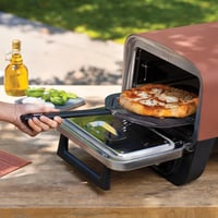 Ninja Woodfire Perforált Pizza Lapát Kültéri Sütőhöz, Rozsdamentes, 30cm Pizzákhoz 4