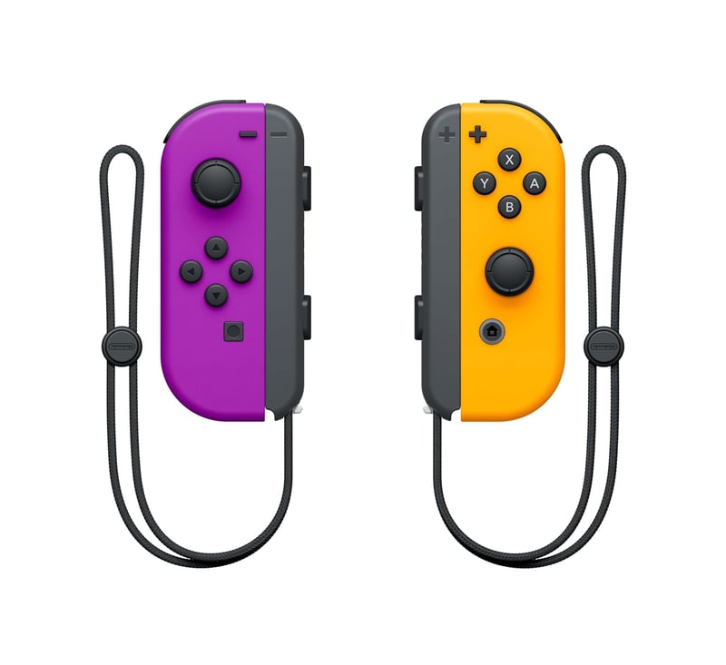 Nintendo Joy-Con Kontroller Pár Neon Lila/Neon Narancs Switch - Joy-Con Set of 2, Neon Purple/Neon Orange
