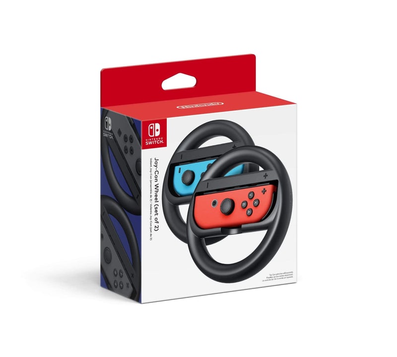 Set de volane Nintendo Joy-Con pentru Nintendo Switch, negru