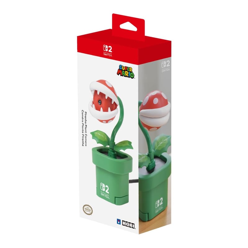 Kamera Nintendo Piranha Plant – originálne herné príslušenstvo od Nintenda, dekoratívna stolová kamera