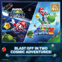 Kolekcia Nintendo Super Mario Galaxy 1 a 2 – Hra pre Nintendo Switch, kompatibilná s maďarským menu, dve klasické dobrodružné hry v jednom balení 3
