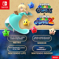 Kolekcia Nintendo Super Mario Galaxy 1 a 2 – Hra pre Nintendo Switch, kompatibilná s maďarským menu, dve klasické dobrodružné hry v jednom balení 2