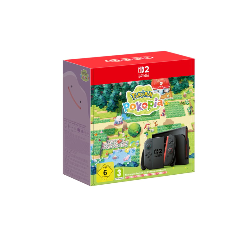 Consolă Nintendo Switch 2 + pachet de conținut descărcabil Pokémon - Set consolă de jocuri