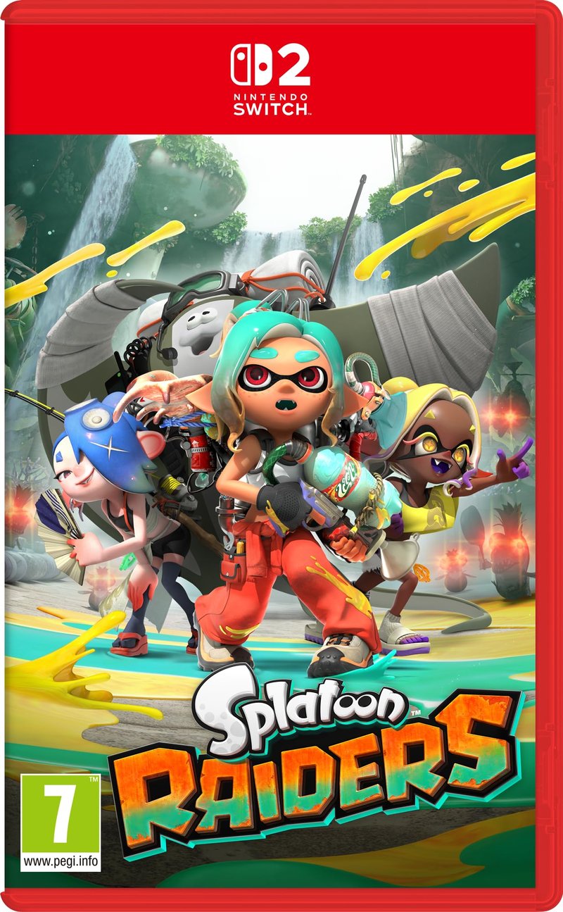 Nintendo Splatoon Raiders – akčná hra na Nintendo Switch 2, rozbalený outletový kus