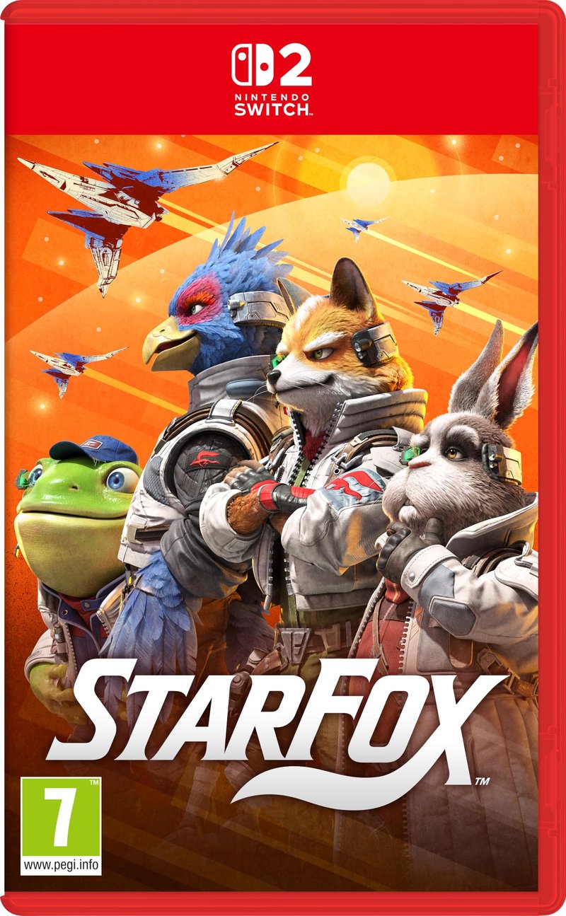 Nintendo Star Fox – videohra pre Nintendo Switch 2, akčná letecká hra, rozbalený kus z výpredaja