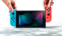 Nintendo Switch konzol - neon kék / neon piros Joy-Con 4