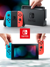 Nintendo Switch konzol - neon kék / neon piros Joy-Con 5