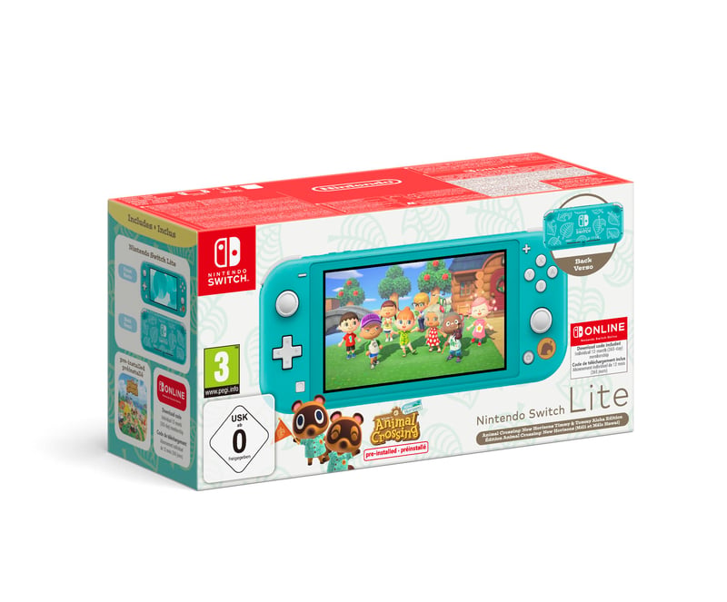 Nintendo Switch Lite Animal Crossing: New Horizons Edícia Méli & Mélo Hawaiian + 12-mesačné členstvo Switch Online