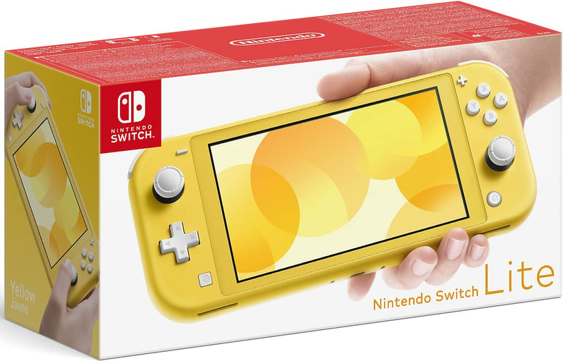 Consolă portabilă Nintendo Switch Lite - Galben - Ediție Standard