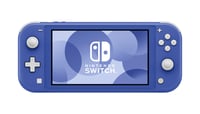 Consolă portabilă Nintendo Switch Lite Albastru pentru copii și adulți 3