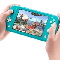 Prenosná herná konzola Nintendo Switch Lite, tyrkysová – Viditeľné známky používania na displeji aj na ráme (stav: pozri 2. obrázok) 4