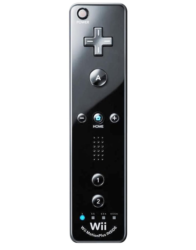Nintendo Wii/Wii U Remote Plus Fekete Vezérlő - Remote Plus, black