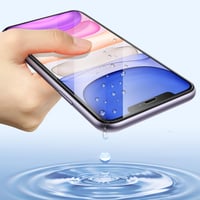 Set folie de protecție pentru ecran din sticlă securizată Niphabe + protecție pentru lentila camerei pentru iPhone 11 – 3+3 bucăți 6