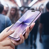 Niphabe iPhone 17 6,3" tvrdené ochranné sklo na displej a ochranná fólia na fotoaparát, tvrdosť 9H, HD ultra čisté, bez bublín, odolné voči poškriabaniu, 3 ks 8
