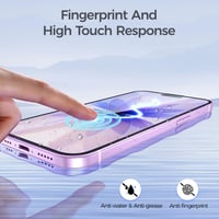 Niphabe iPhone 17 6,3" tvrdené ochranné sklo na displej a ochranná fólia na fotoaparát, tvrdosť 9H, HD ultra čisté, bez bublín, odolné voči poškriabaniu, 3 ks 7