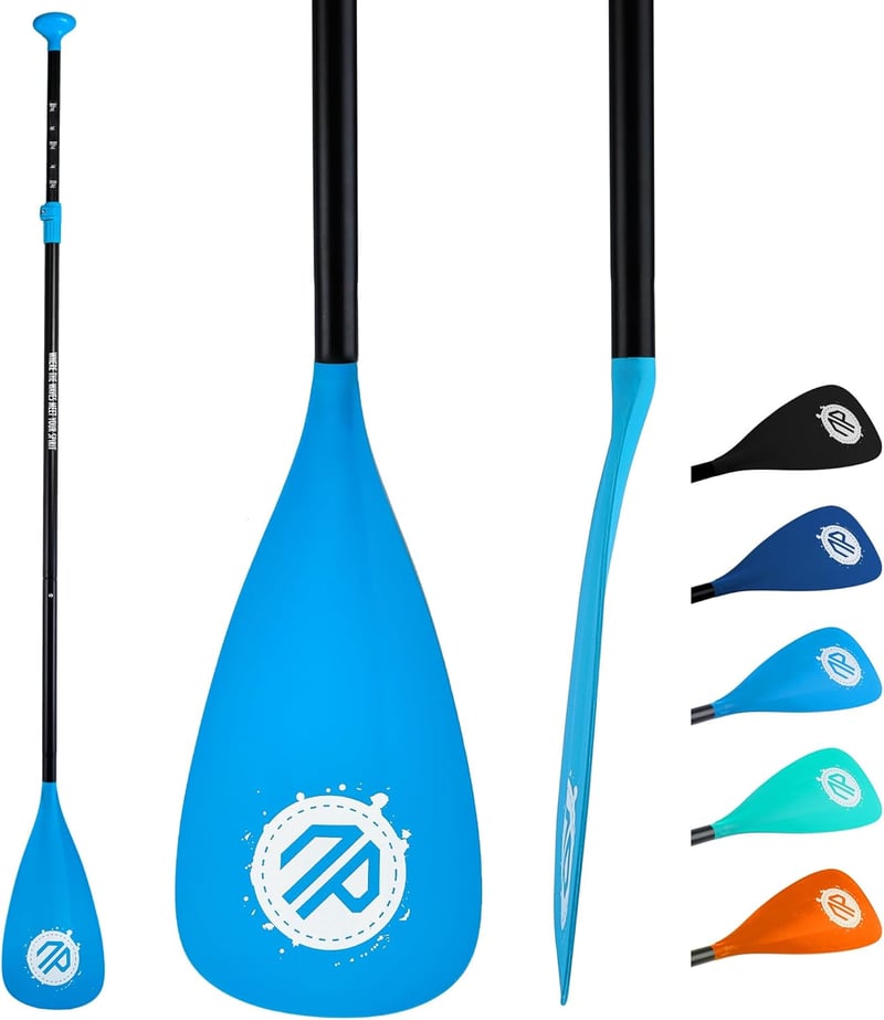 niphean SUP evező, lebegő kajak evező, állítható dupla evező 198-218 cm