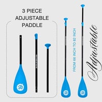 niphean SUP evező, lebegő kajak evező, állítható dupla evező 198-218 cm 4