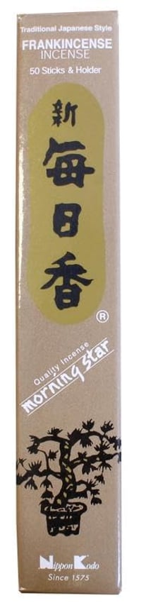 Japonské vonné tyčinky Nippon Kodo – Olibanum (kadidlo) – balenie 50 ks 5