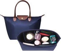 Nircho Longchamp táska szervező, nagy kapacitású zseb betét, kék L méret - L, Blue 4