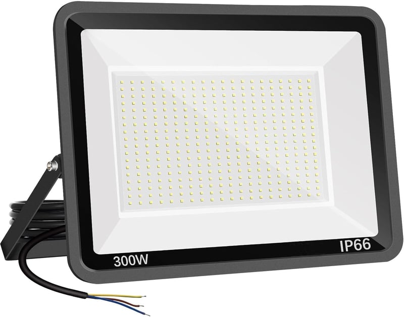 Niserelesa 300W LED reflektor 30000 lm IP66 vízálló kültéri lámpa hidegfehér