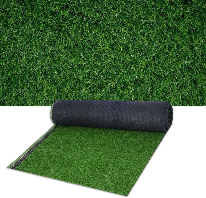 Nisorpa Műfű 10x1m 30mm Magasság Tekercs Kert Terasz Balkon