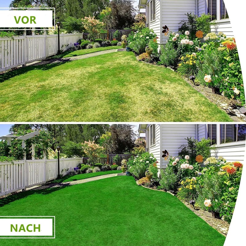 Nisorpa Műfű 10x1m 30mm Magasság Tekercs Kert Terasz Balkon