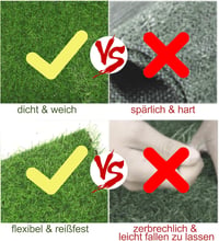 Nisorpa Műfű Szőnyeg Kültéri 2x3m 30mm Magasság Vízáteresztő 7