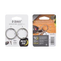 Inel pentru chei Nite Ize O-Series cu închidere - Inel pentru chei securizat cu blocare 8