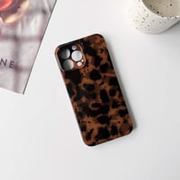 NITITOP Puzdro na iPhone 12 Pro Max s leopardím vzorom, jantárový dizajn, pre ženy a dievčatá, mäkké TPU, kompletná ochrana fotoaparátu 2