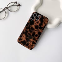 NITITOP Puzdro na iPhone 12 Pro Max s leopardím vzorom, jantárový dizajn, pre ženy a dievčatá, mäkké TPU, kompletná ochrana fotoaparátu 3