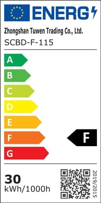 niuniaj 30W Beltéri Fali Lámpa - 115 cm Hosszú LED Világítás, Fekete-Fehér Dizájn, 4000K Természetes Fehér Fény, Nappali, Hálószoba, Lépcső 8