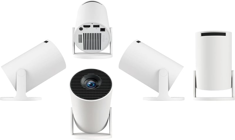 niuniutab 4K 1080P hordozható mini projektor WiFi 6 Bluetooth 5.0 automatikus képkorrekció