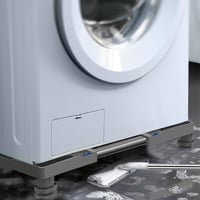 NIUXX Állítható Mosógép Alap 4 Lábbal, Hűtőhöz és Szárítógéphez, Rezgéscsillapítás 42-65cm 7