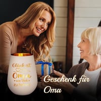 Niyewsor Teafény Tartó Nagymamának - Gravírozott Ajándék Születésnapra 2