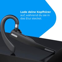 Bezdrôtové Bluetooth 5.0 slúchadlá NK s 450 mAh nabíjacím puzdrom, mikrofónom, funkciou handsfree, 100 mAh batériou, kompatibilné s iPhone a Android 3