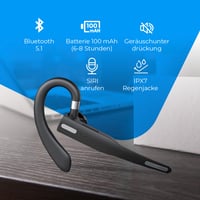 Bezdrôtové Bluetooth 5.0 slúchadlá NK s 450 mAh nabíjacím puzdrom, mikrofónom, funkciou handsfree, 100 mAh batériou, kompatibilné s iPhone a Android 6