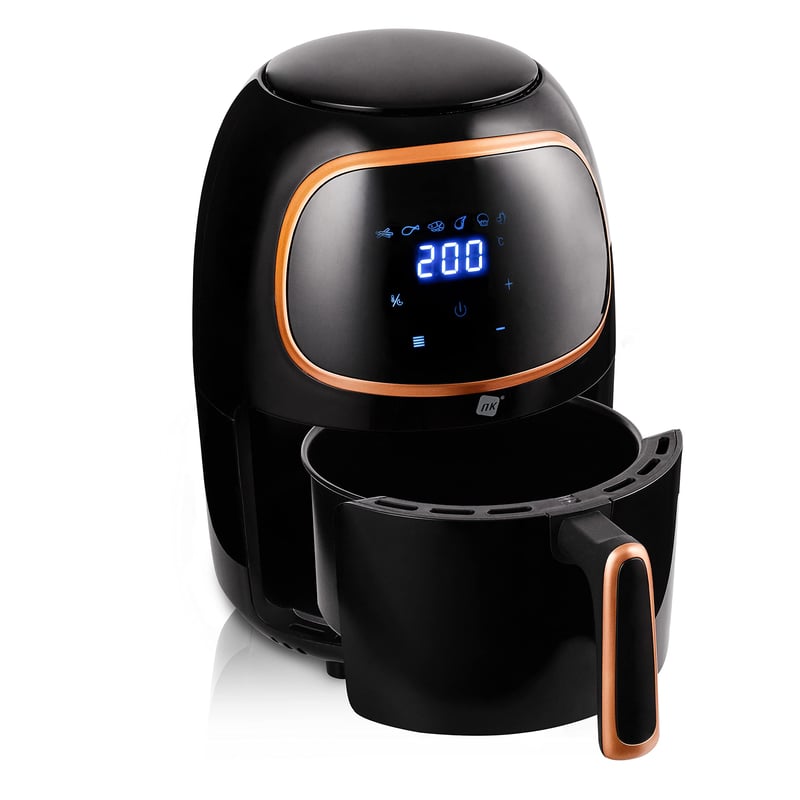 NK Digitalna friteza na vrući zrak - 2 L, 1000 W, 6 programa, crvena
