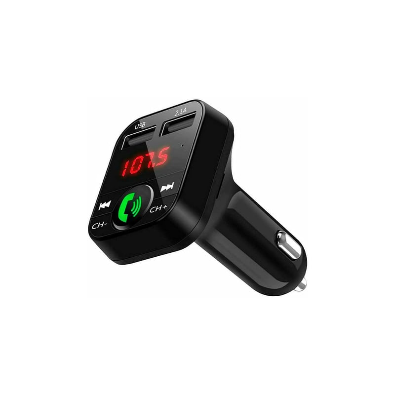 NK FM2102 Bluetooth 5.0 FM odašiljač za automobile i kamione, hands-free, dvostruko USB brzo punjenje