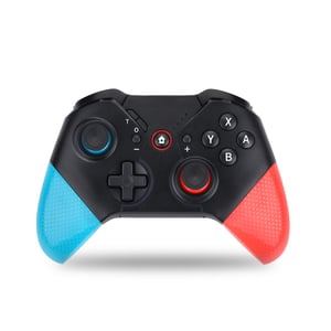 Bezdrôtový ovládač NK Pro Switch – Makro, Turbo, Gyro, duálne vibrácie, RGB podsvietenie – čierny/červený/modrý