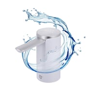 NK Dávkovač vody s LED displejom – Automatický, 4 objemy dávkovania 200/600/800 ml/nepretržité, 1200 mAh, dotykové ovládanie, pre 1,5 l – 18,9 l fľaše – Biely 1