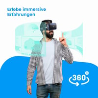 NK VR szemüveg okostelefonhoz (4,7"-6,53"), 90-100°-os látószög, 360°-os forgatás - fekete 3