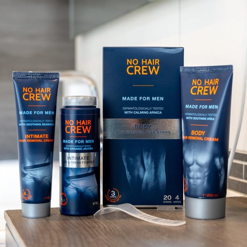 NO HAIR CREW Premium Férfi Szőrtelenítő Krém 200ml