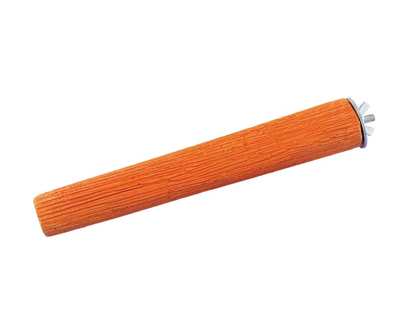 Nobby mineralni kamen za sjedenje za ptice – 22 cm, narančasti, 310 g