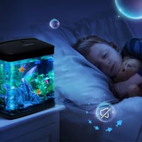 Nobleza Nano Akvarium 14L LED Világítással és Szűrőrendszerrel 6