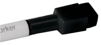 Sada mini popisovačov na bielu tabuľu Nobo 1903792 – 6 ks rôznych farieb, 2 mm tenký hrot, magnetický uzáver s gumou, zmývateľné 5