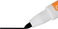 Sada mini popisovačov na bielu tabuľu Nobo 1903792 – 6 ks rôznych farieb, 2 mm tenký hrot, magnetický uzáver s gumou, zmývateľné 4
