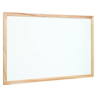 Tablă albă din melamină Nobo Basic cu ramă din lemn de pin, 900 x 600 mm, tablă de scris montabilă pe perete 4