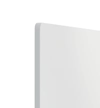 Bezrámová magnetická tabuľa Nobo 600x450 mm, modulárna biela tabuľa pre kanceláriu a tímovú prácu, oceľ, biela, 1915656 4
