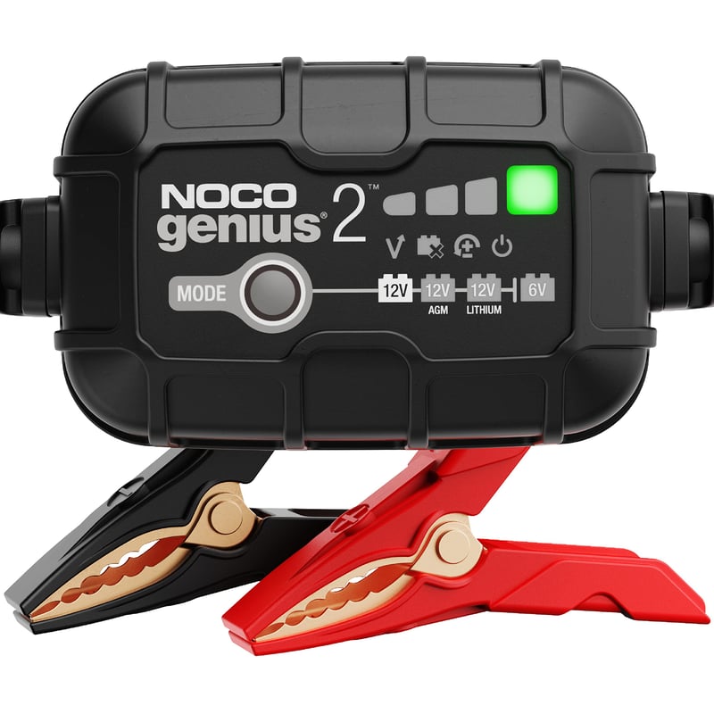 Automatická nabíjačka batérií NOCO GENIUS2 – 2A, 6V/12V